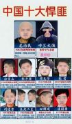 中国十大悍匪